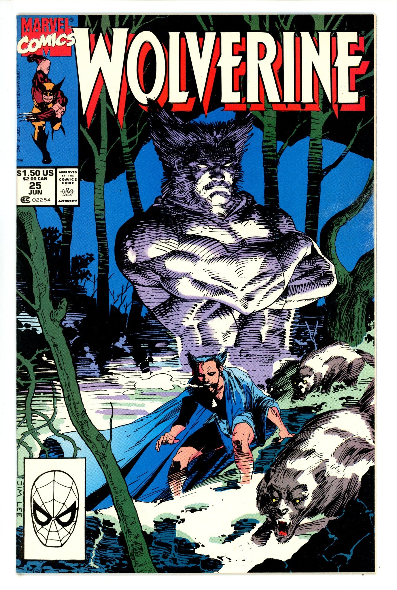 Wolverine Vol 2 25 VF (1990)