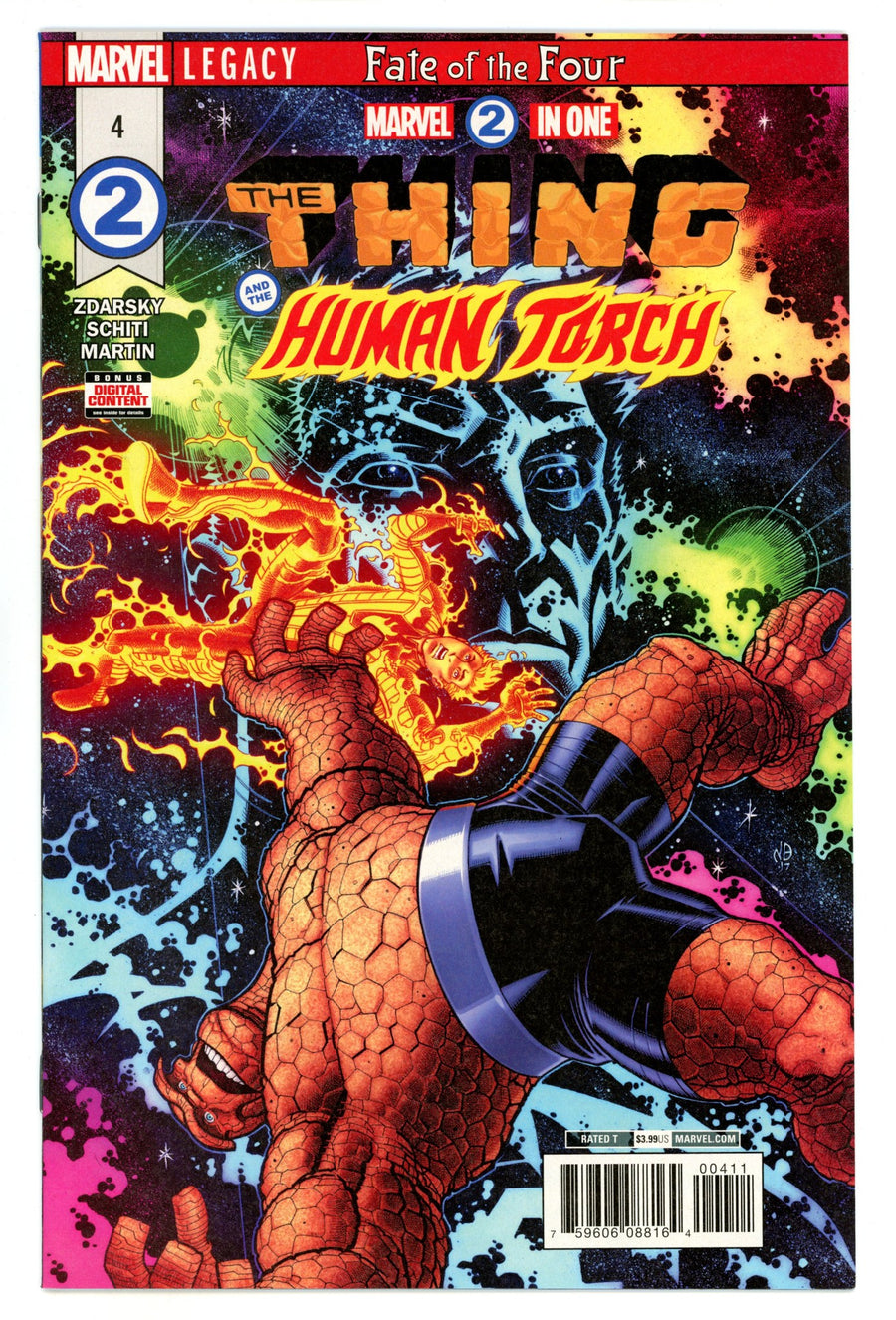 Marvel 2-in-One Vol 3 4 High Grade (2018) 