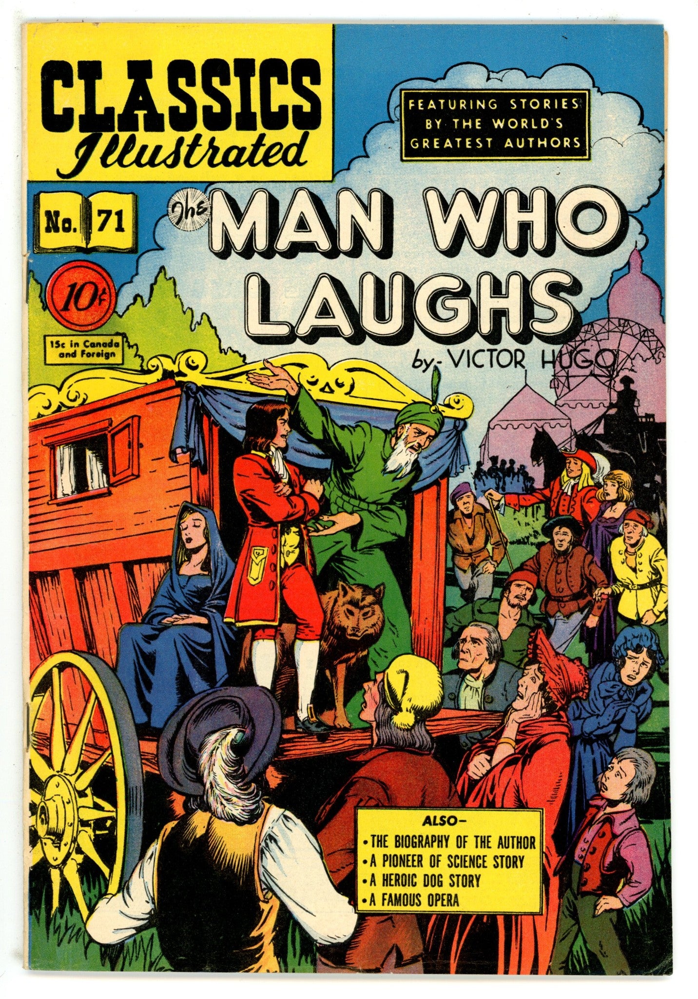 Classics Illustrated: The Man Who Laughs 71 Hrn 71 FN (1950)