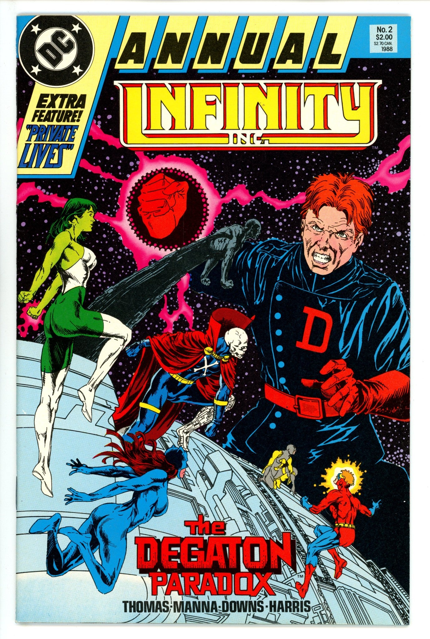Infinity Inc. Annual 2 (1988)