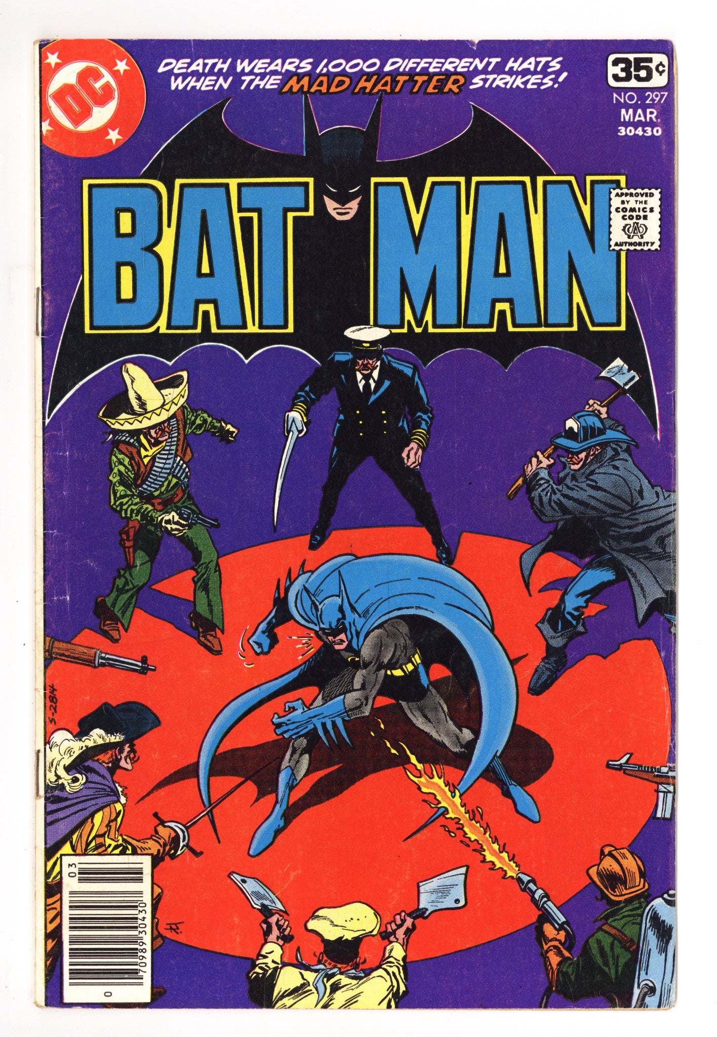 Batman Vol 1 297 VG+ (4.5) (1978) 