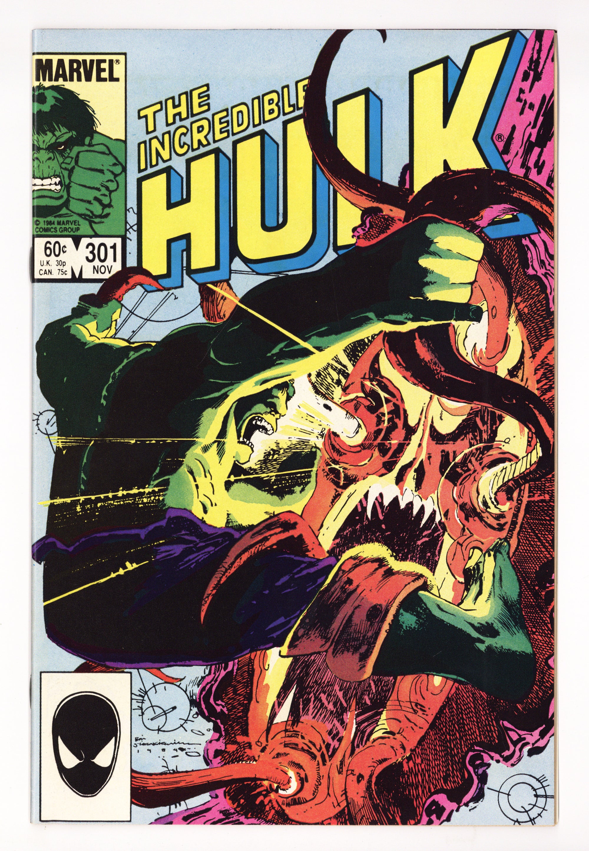The Incredible Hulk Vol 1 301 High Grade (1984) 