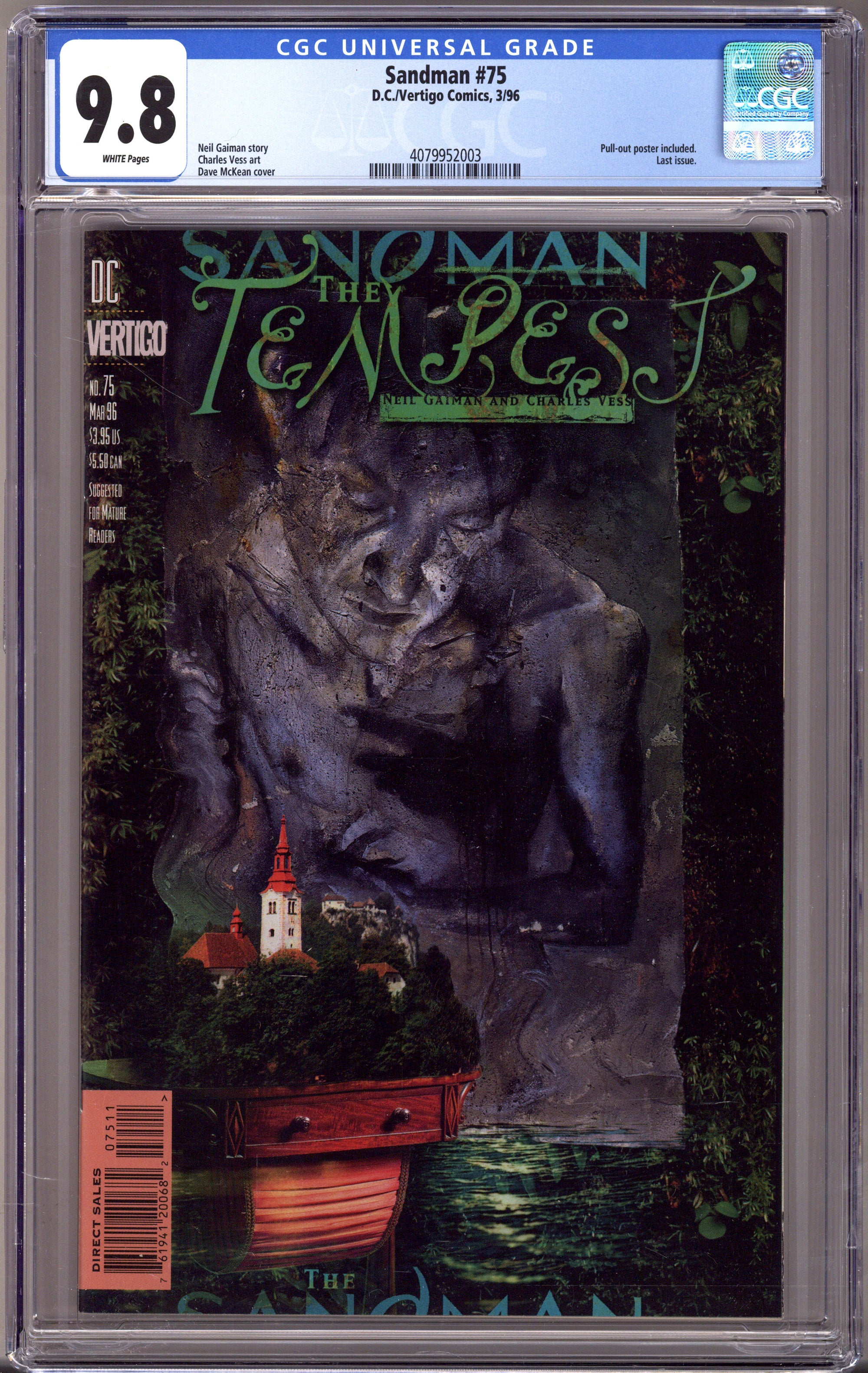 Sandman Vol 2 75 CGC 9.8 (NM/M) (1996) 