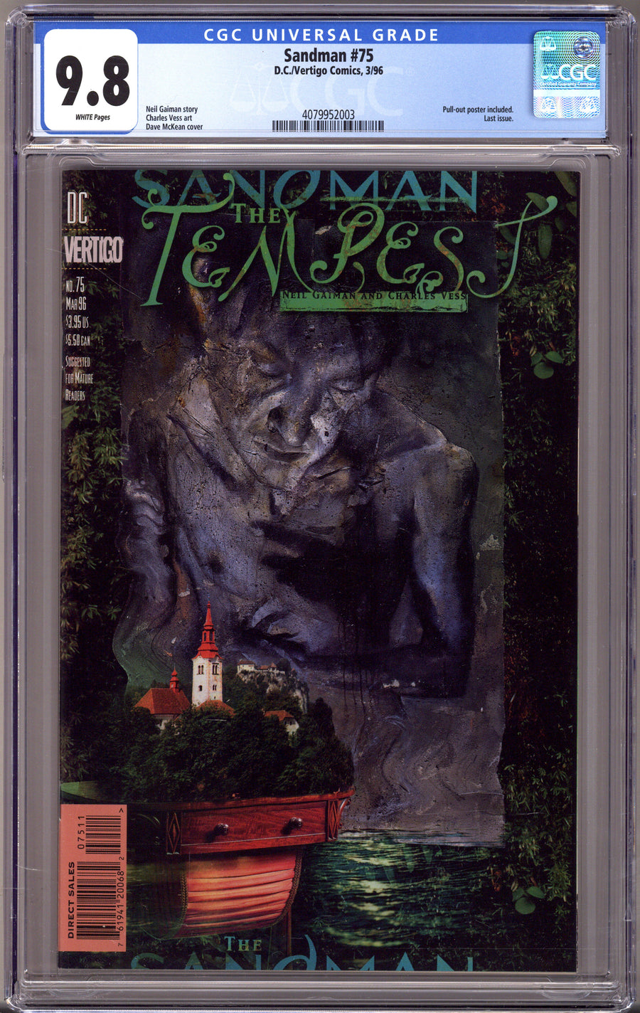 Sandman Vol 2 75 CGC 9.8 (NM/M) (1996) 