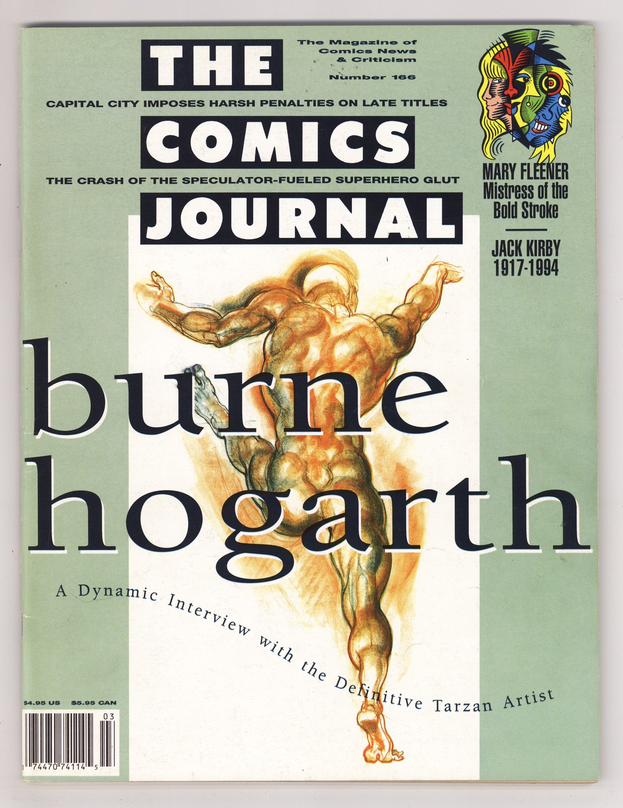 The Comics Journal 166 Low Grade (1994) 