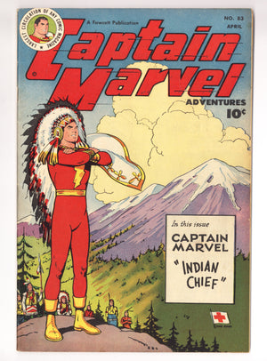Captain Marvel Adventures 83 FN+ (6.5) (1948)
