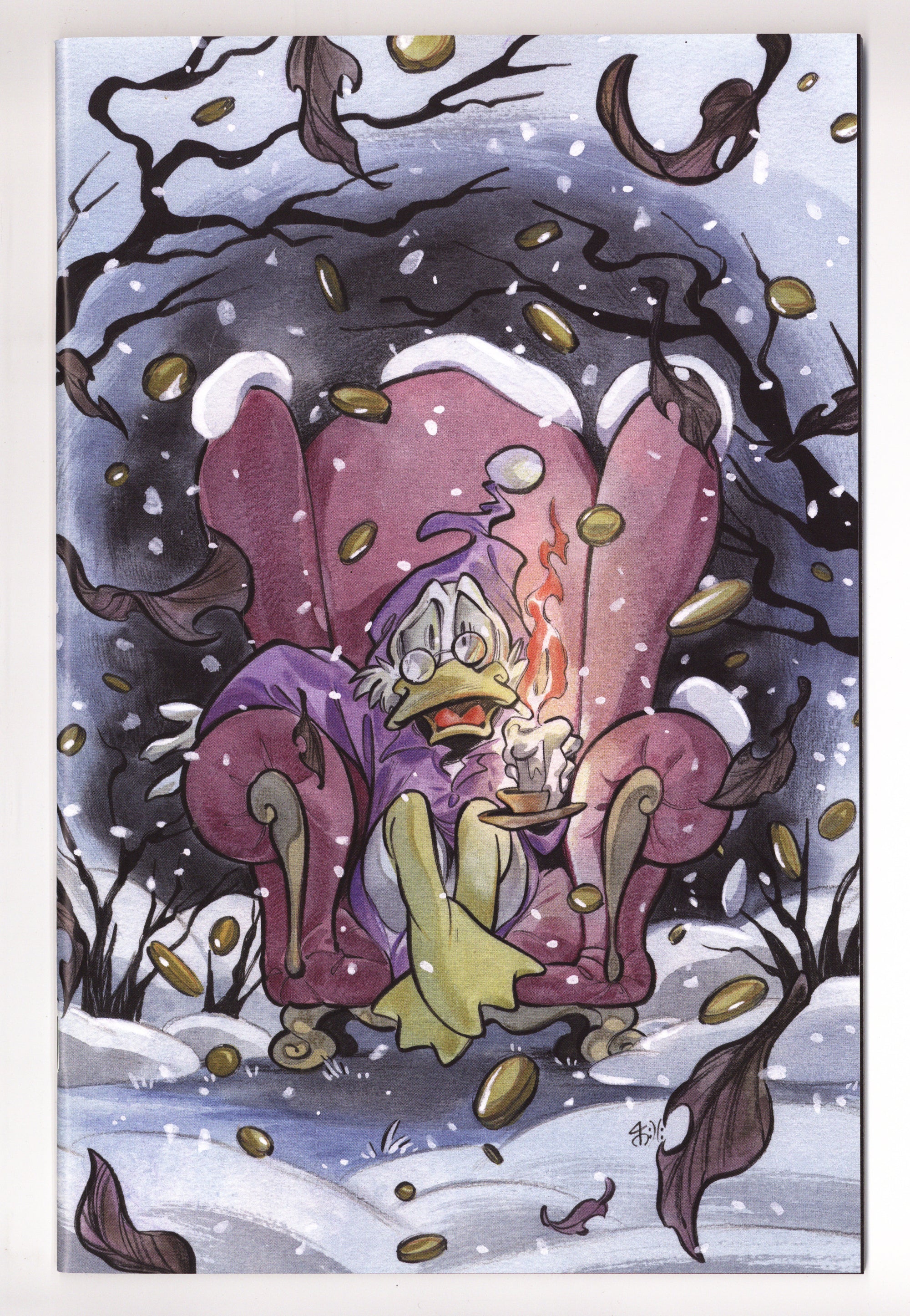 Uncle Scrooge and the Infinity Dime 1 NM- (9.2) 2nd Print (2024) Momoko Virgin Incentive Variant 