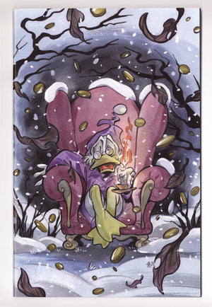 Uncle Scrooge and the Infinity Dime 1 NM- (9.2) 2nd Print (2024) Momoko Virgin Incentive Variant