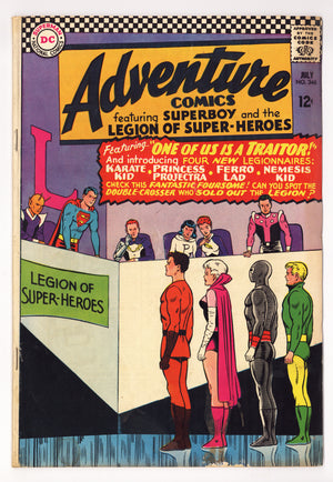 Adventure Comics Vol 1 346 VG (4.0) (1966)