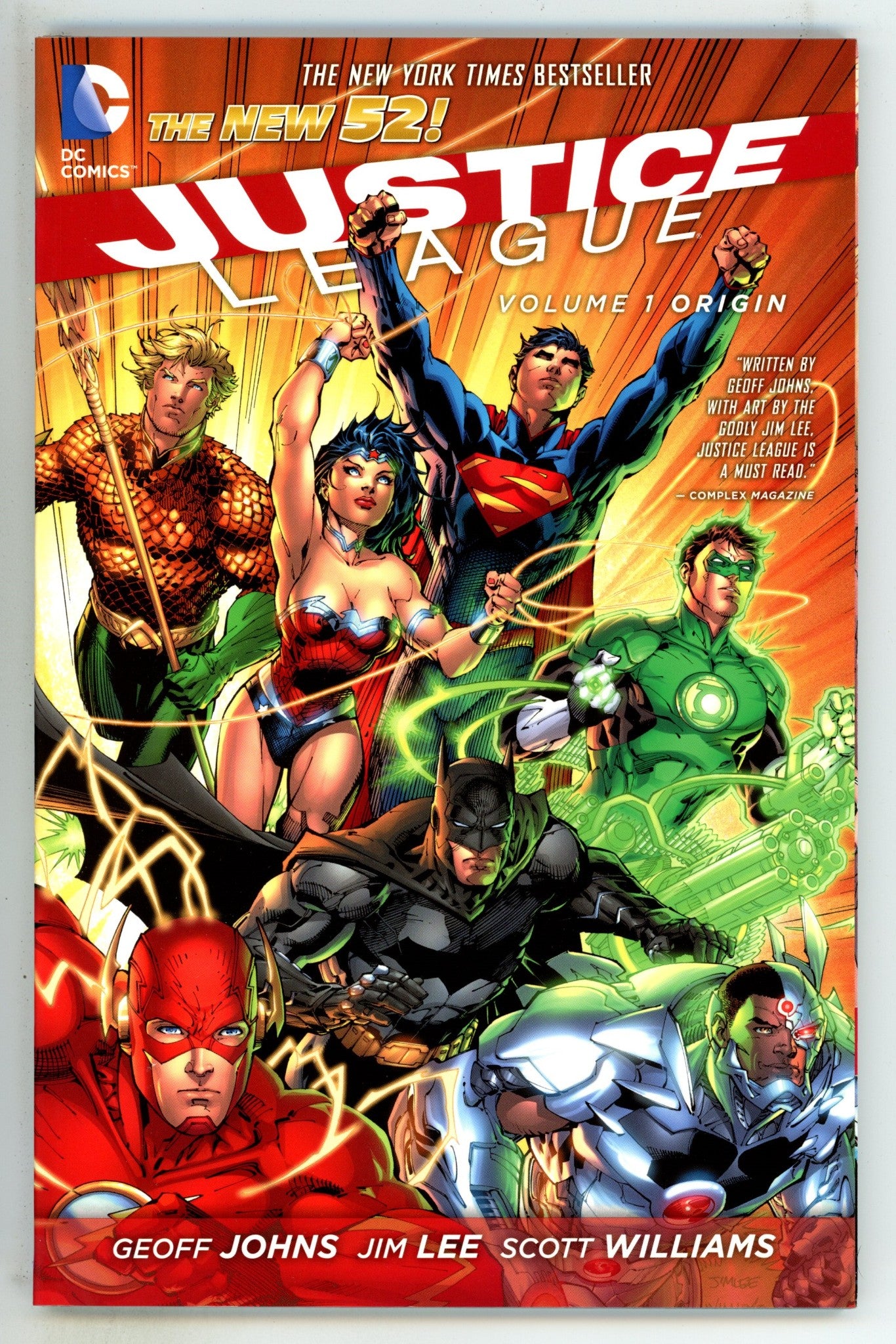 Justice League TPB Vol 1   High Grade   (2012)       