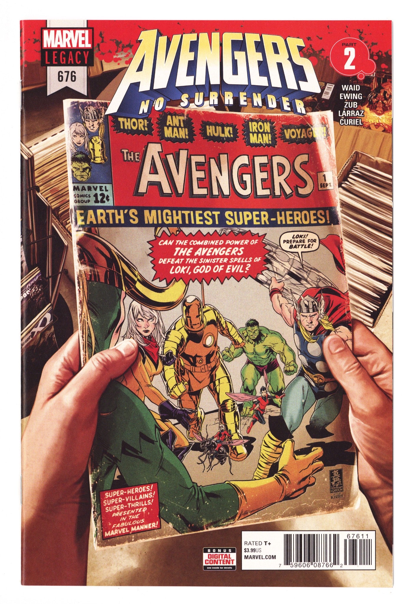 Avengers Vol 7 676 High Grade (2018) 