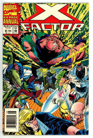 X-Factor Annual Vol 1 8 High Grade (1993) Newsstand