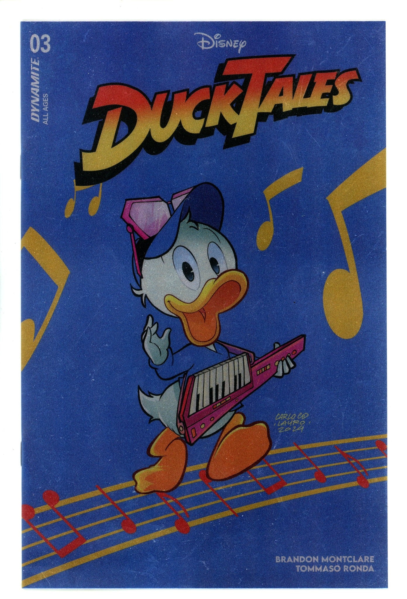 Ducktales 3 Lauro Foil Incentive Variant NM (2025)