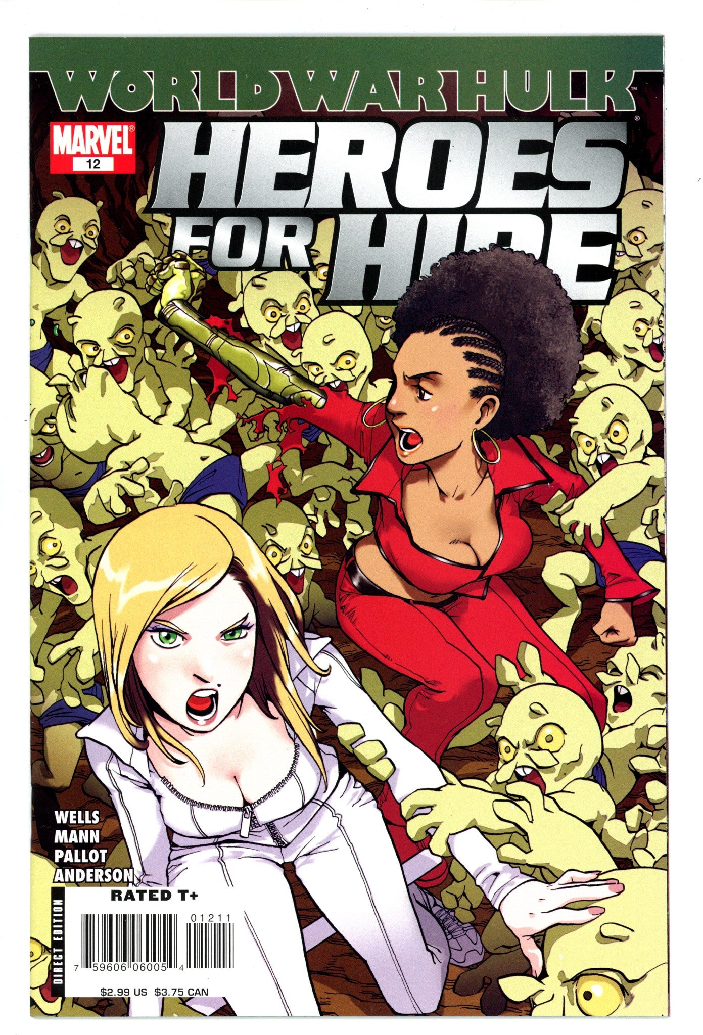 Heroes for Hire Vol 2 12 High Grade (2007)