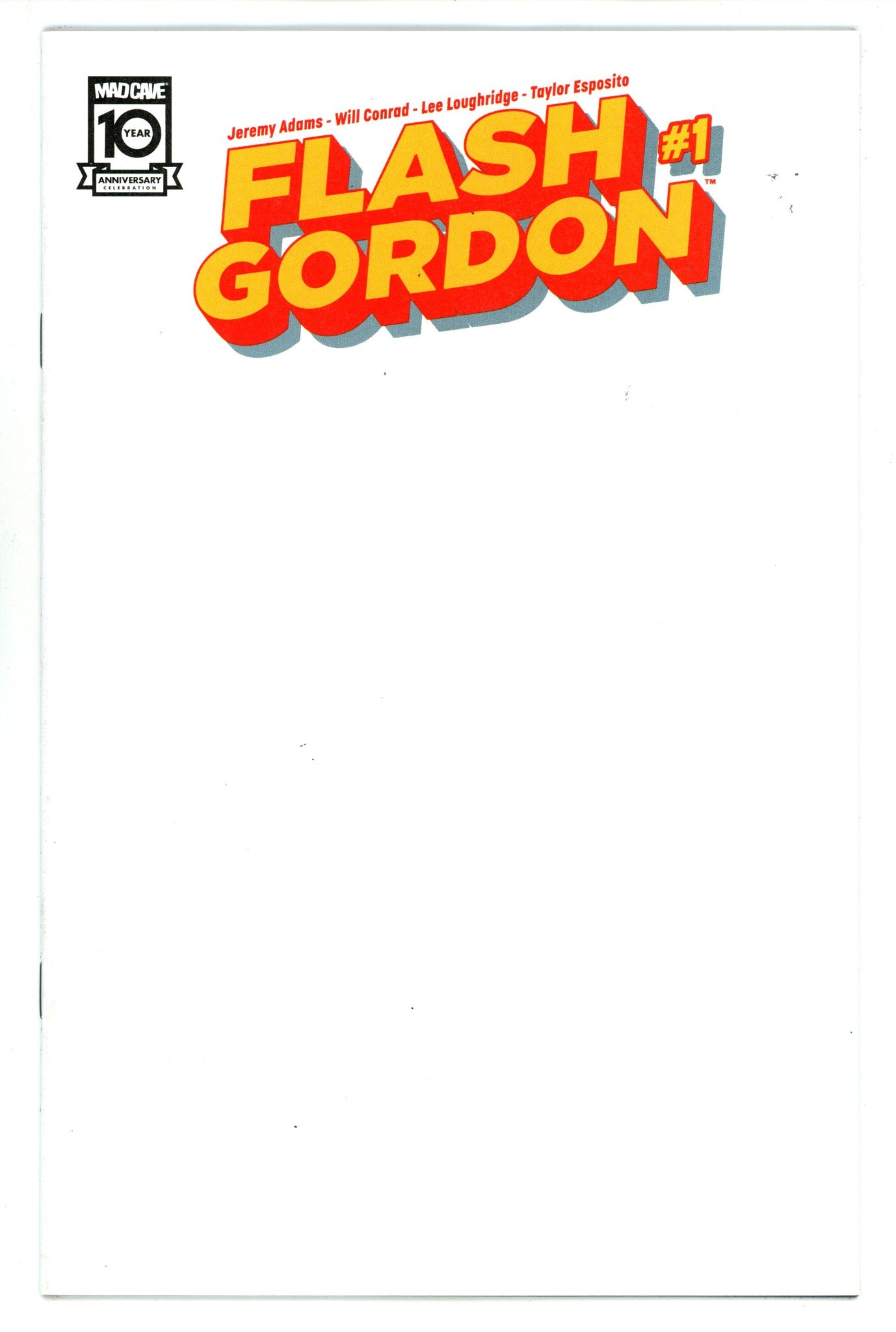 Flash Gordon¬†  1   Blank Variant   (2024)