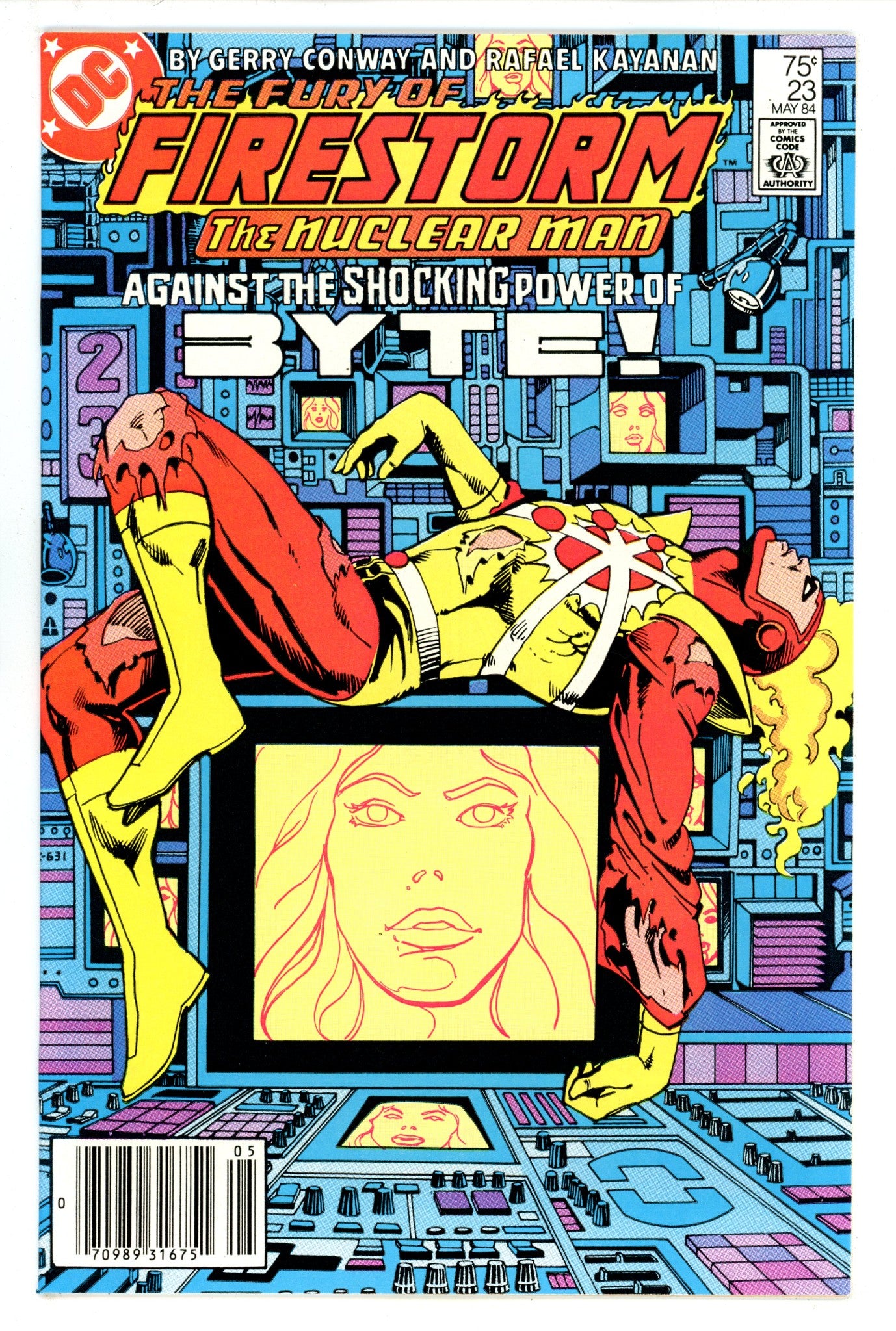 The Fury of Firestorm Vol 2 23 NM- (9.2) (1984) Newsstand 