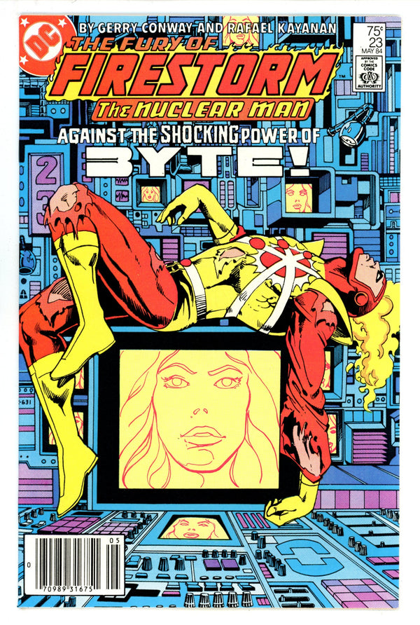 The Fury of Firestorm Vol 2 23 NM- (9.2) (1984) Newsstand