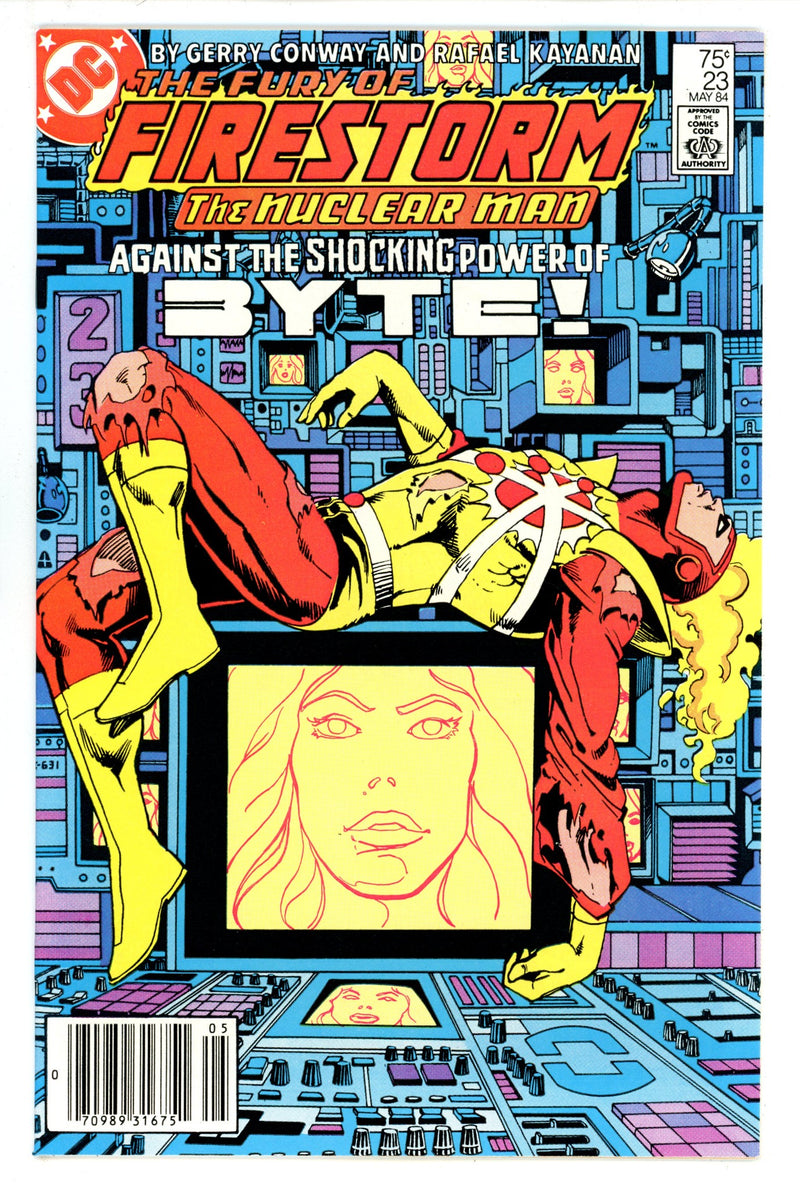 The Fury of Firestorm Vol 2 23 NM- (9.2) (1984) Newsstand 