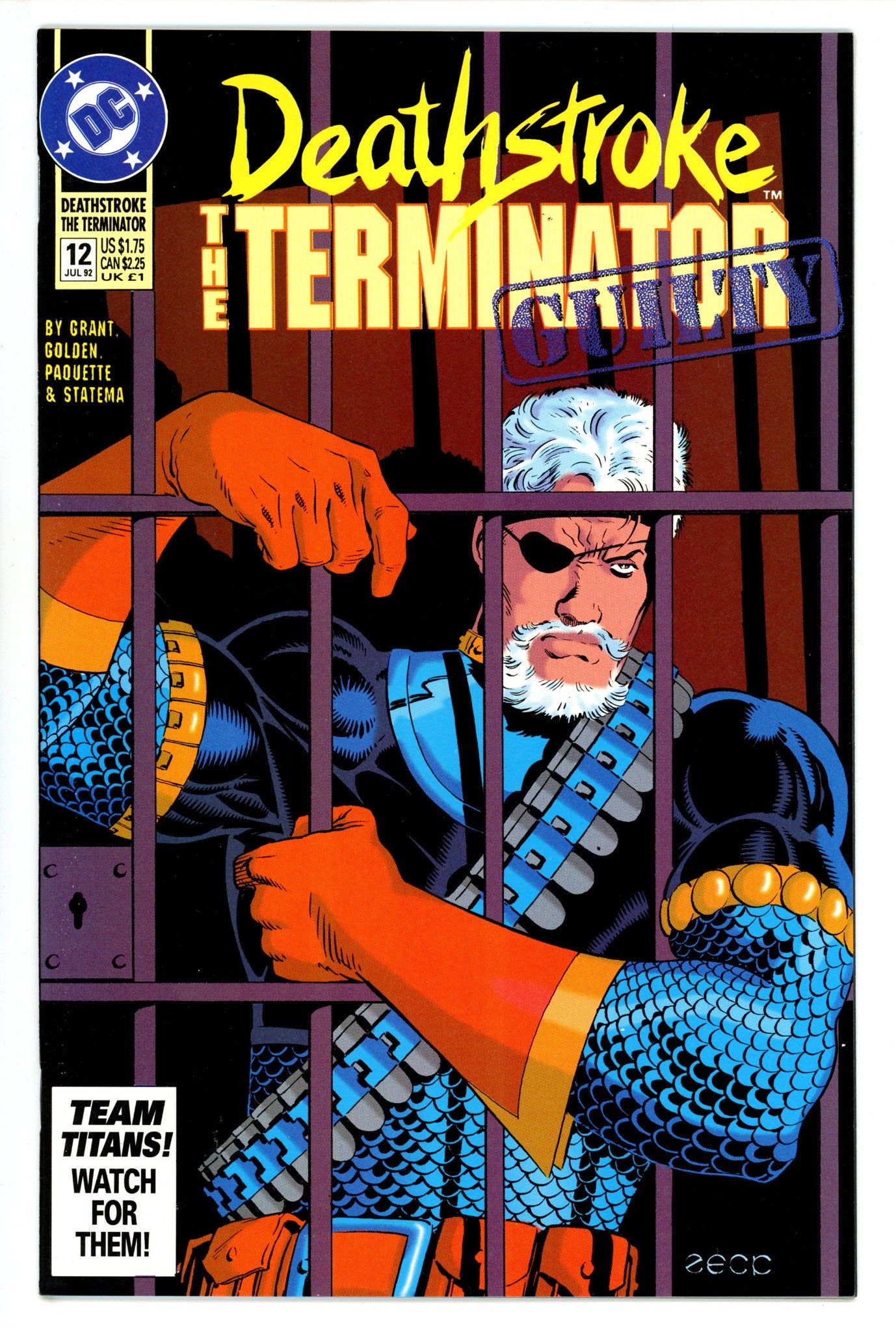 Deathstroke, the Terminator 12 (1992)