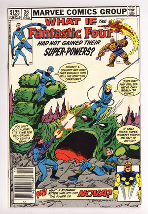 What If? Vol 1 36 FN/VF (7.0) (1982) Canadian Price Variant