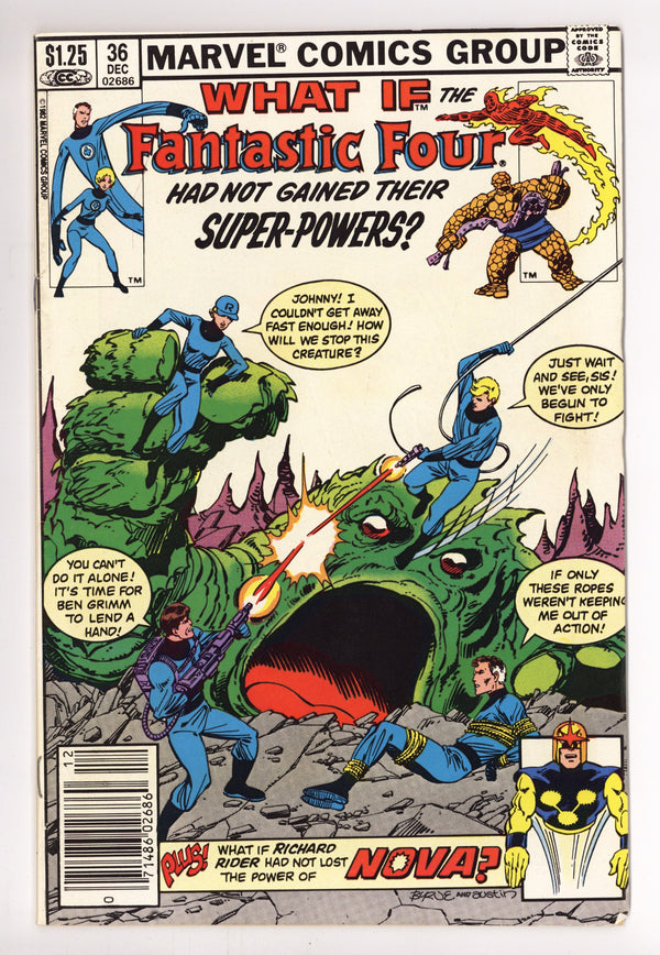 What If? Vol 1 36 FN/VF (7.0) (1982) Canadian Price Variant