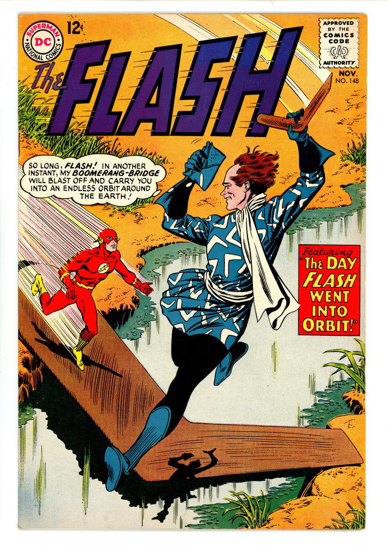 The Flash Vol 1 148 VF- (7.5) (1964)