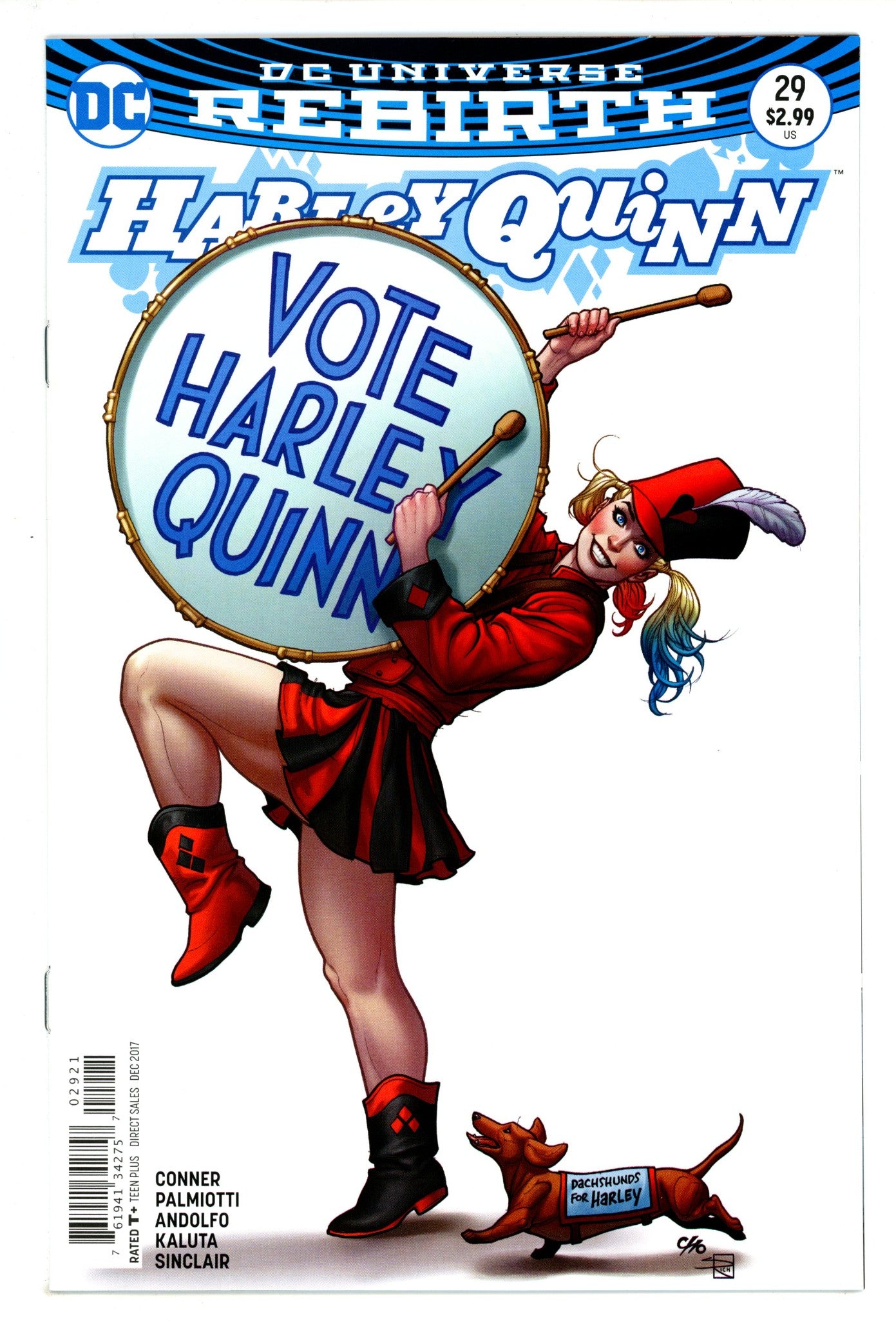 Harley Quinn Vol 3 29 High Grade (2017) 