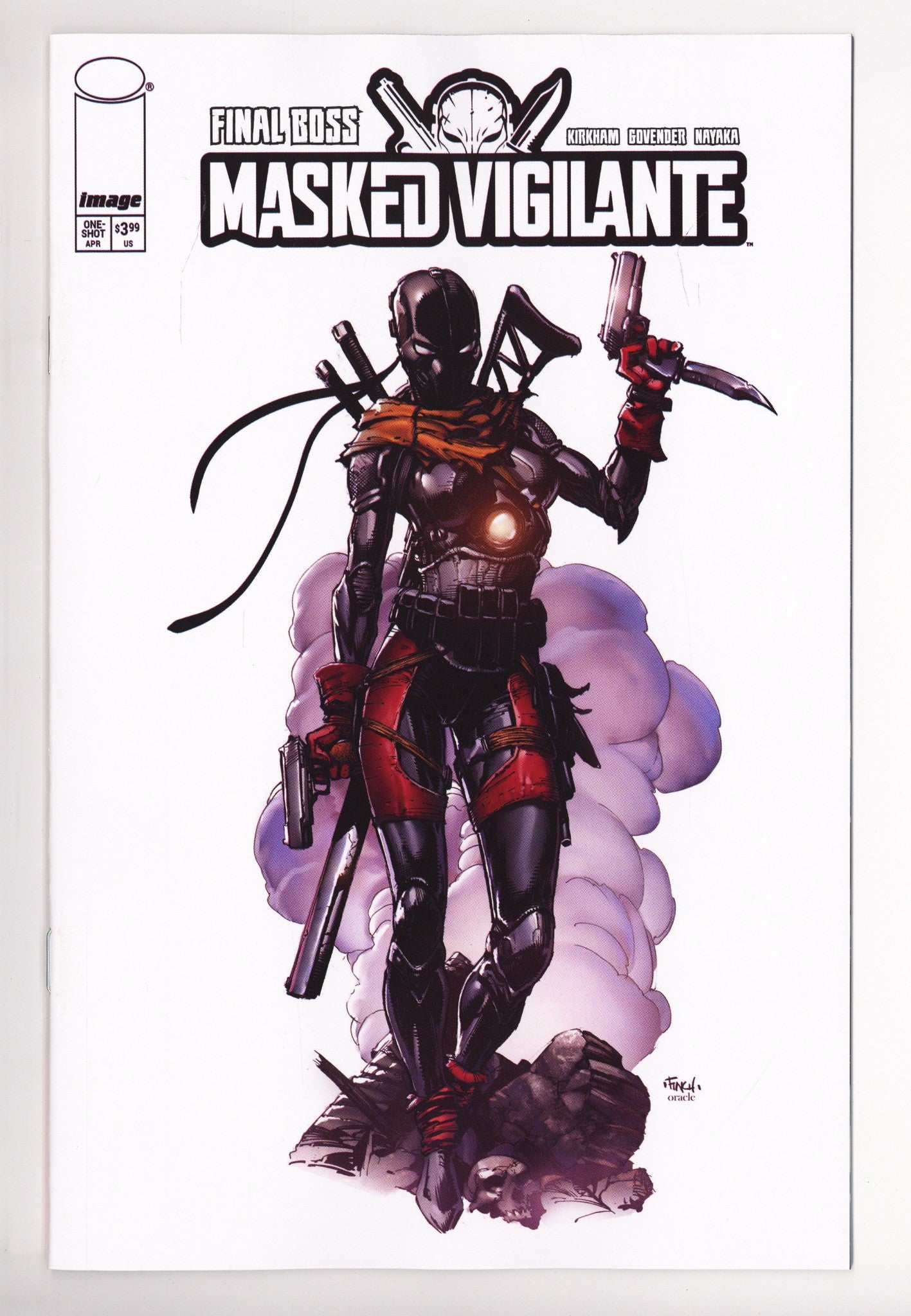 Final Boss Masked Vigilante  1 Finch  Incentive NM   (2026)