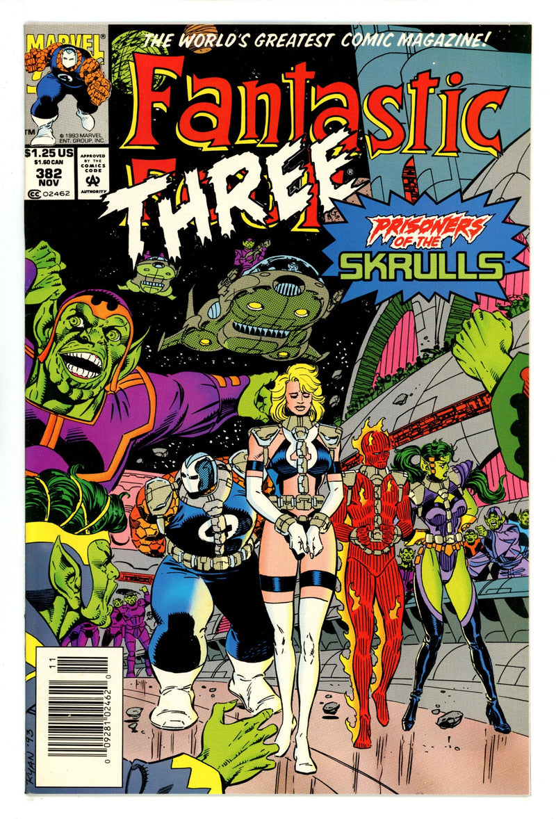 Fantastic Four Vol 1 382 High Grade (1993) Newsstand 