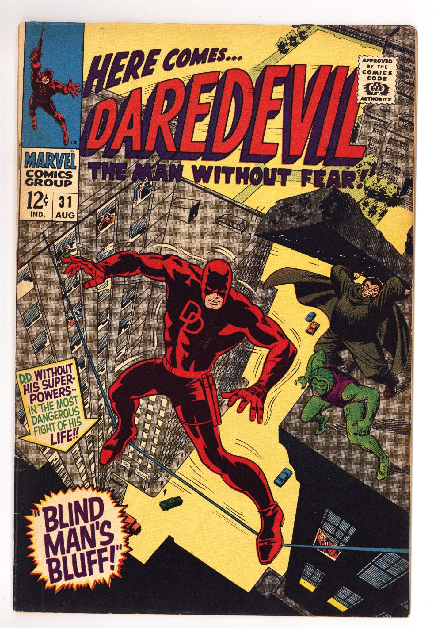 Daredevil Vol 1 31 FN (6.0) (1967) 