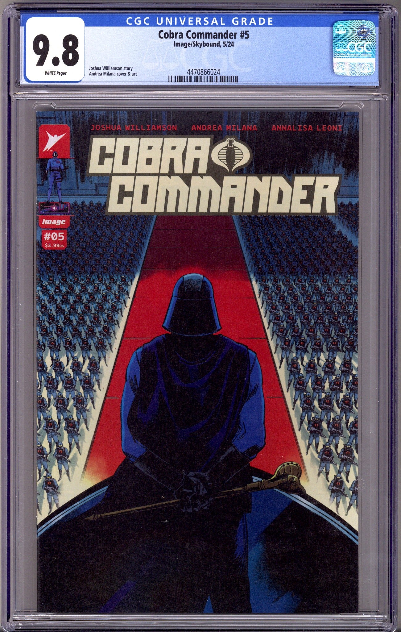 Cobra Commander 5 CGC 9.8 (NM/M) (2024)