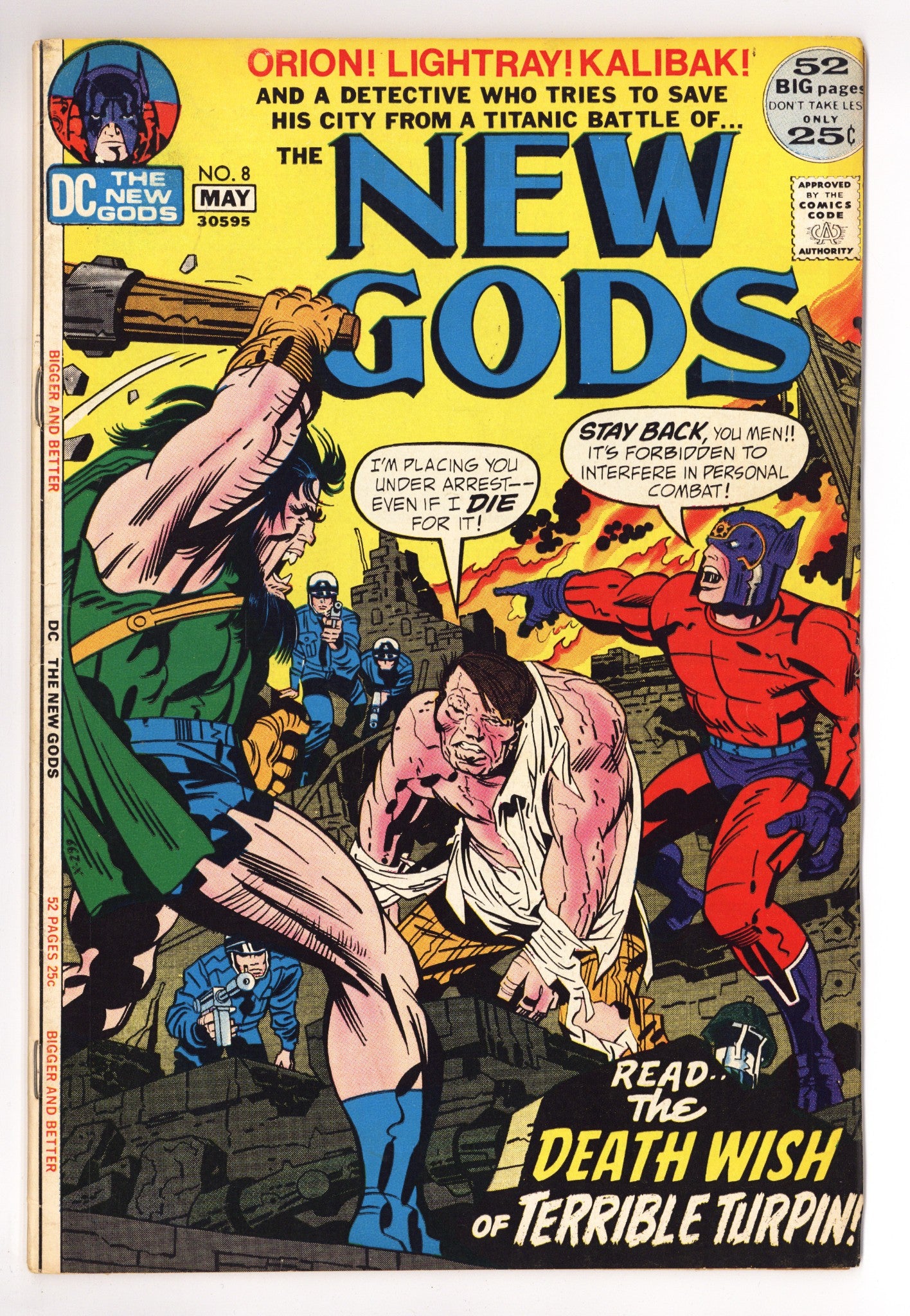 The New Gods Vol 1 8 FN+ (6.5) (1972) 