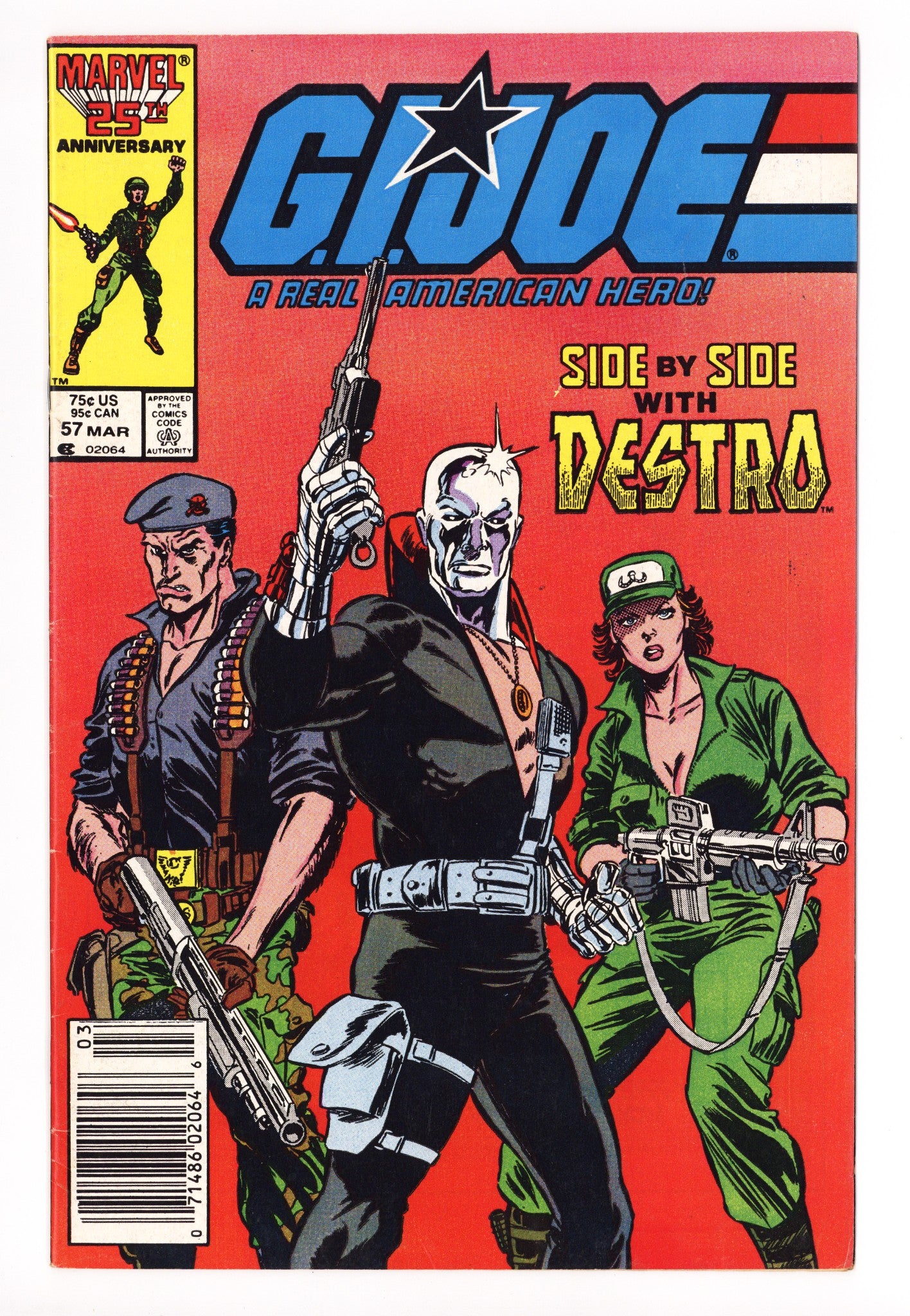 G.I. Joe, A Real American Hero 57 Mid Grade (1987) Newsstand 