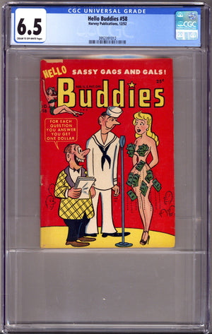 Hello Buddies 58 CGC 6.5 (FN+) (1952)
