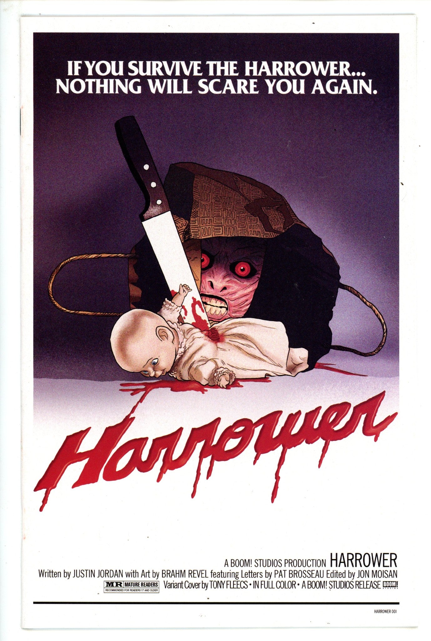 Harrower 1 Fleecs Movie Poster Exclusive Variant NM- (2023)
