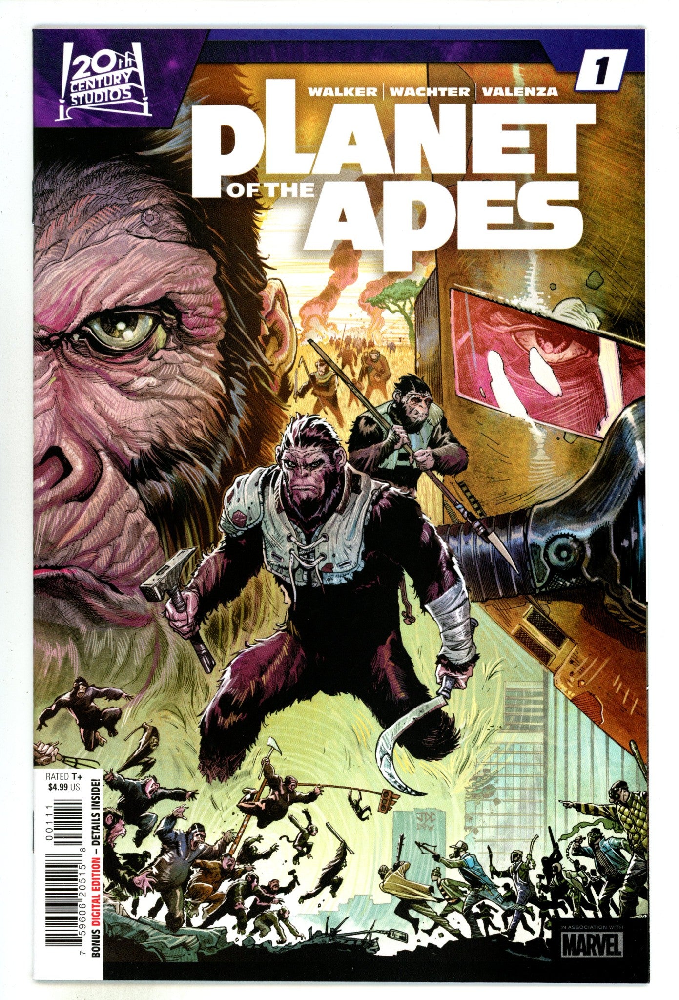 Planet of the Apes Vol 2 1 High Grade (2023) 