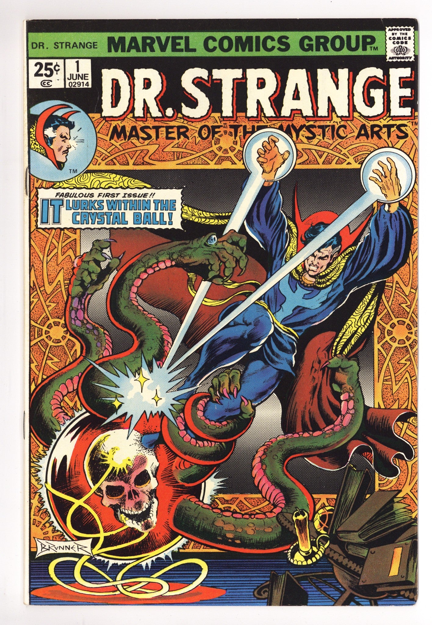 Doctor Strange Vol 2 1 VF- (7.5) (1974) 