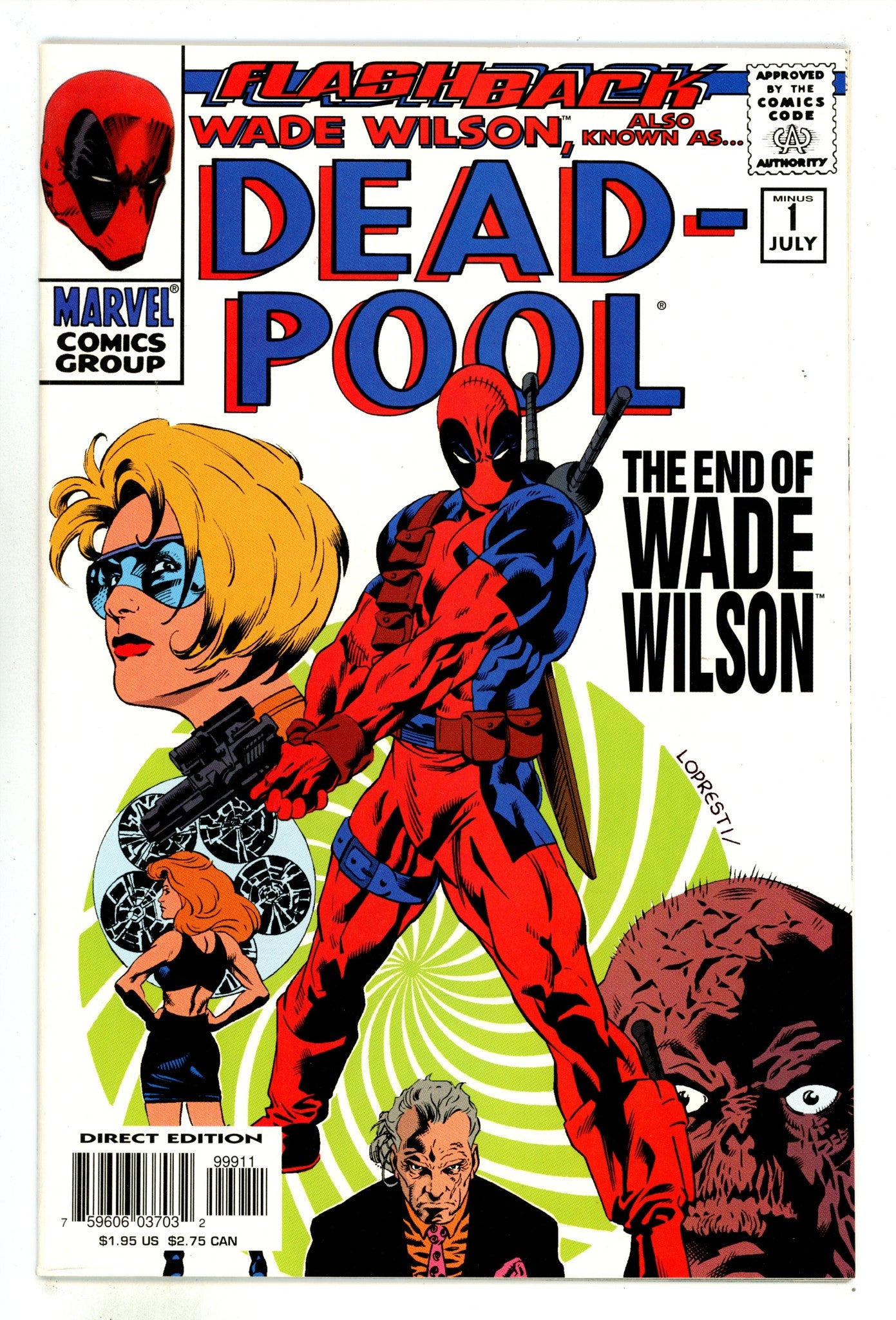 Deadpool Vol 2 -1 VF+ (8.5) (1997) 