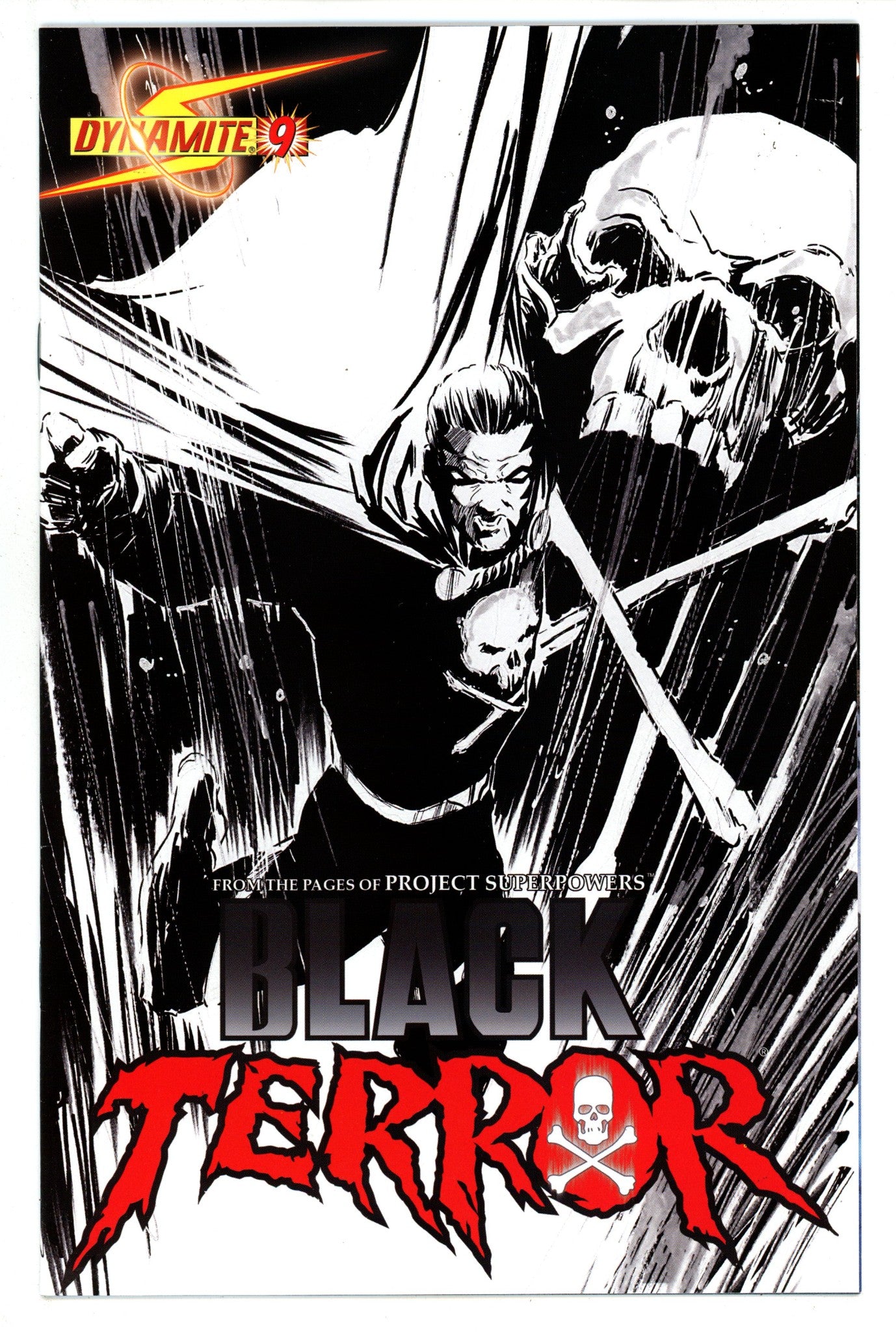 Black Terror 9 High Grade (2010) Lilly Variant 