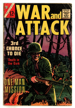War and Attack 1 GD/VG (3.0) (1964) 