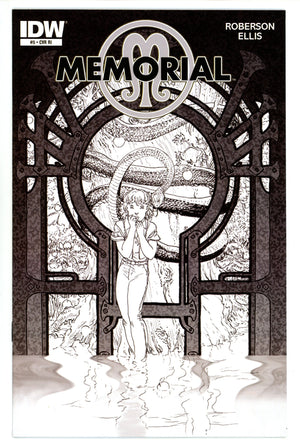 Memorial 5 High Grade (2012) Kaluta B&W Incentive Variant