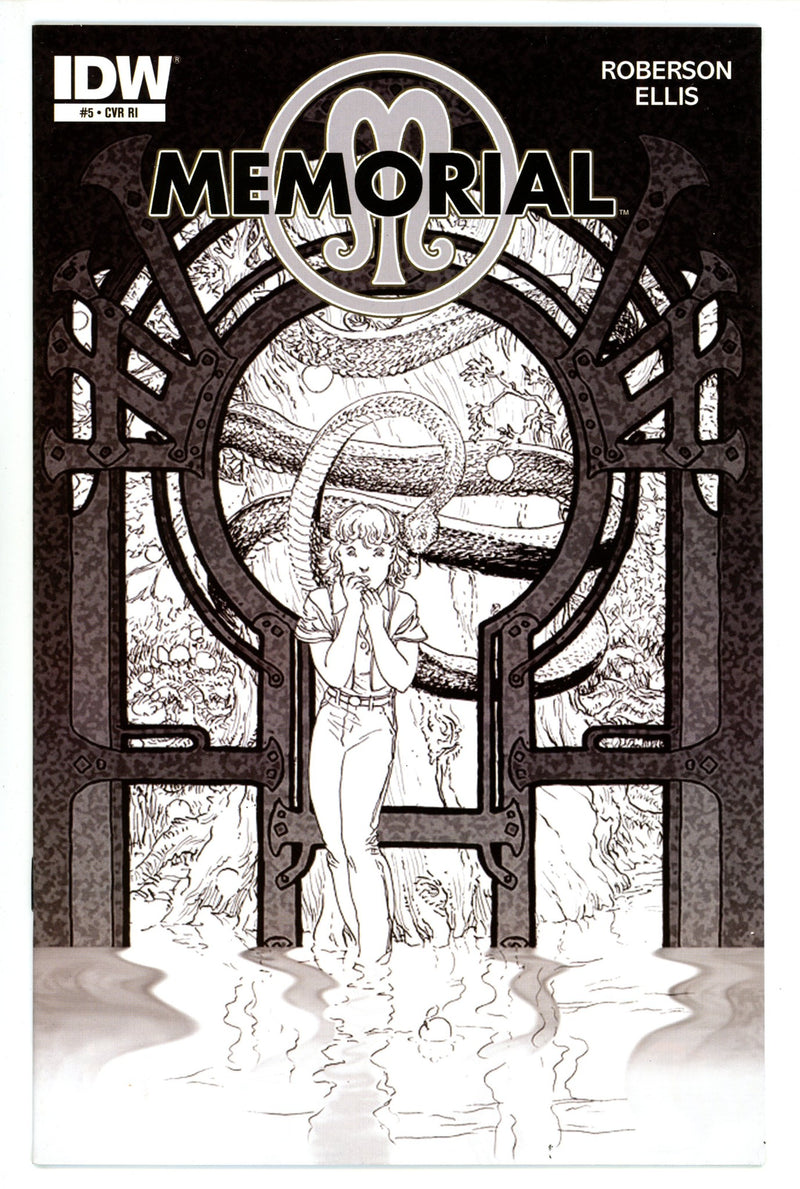 Memorial 5 High Grade (2012) Kaluta B&W Incentive Variant 