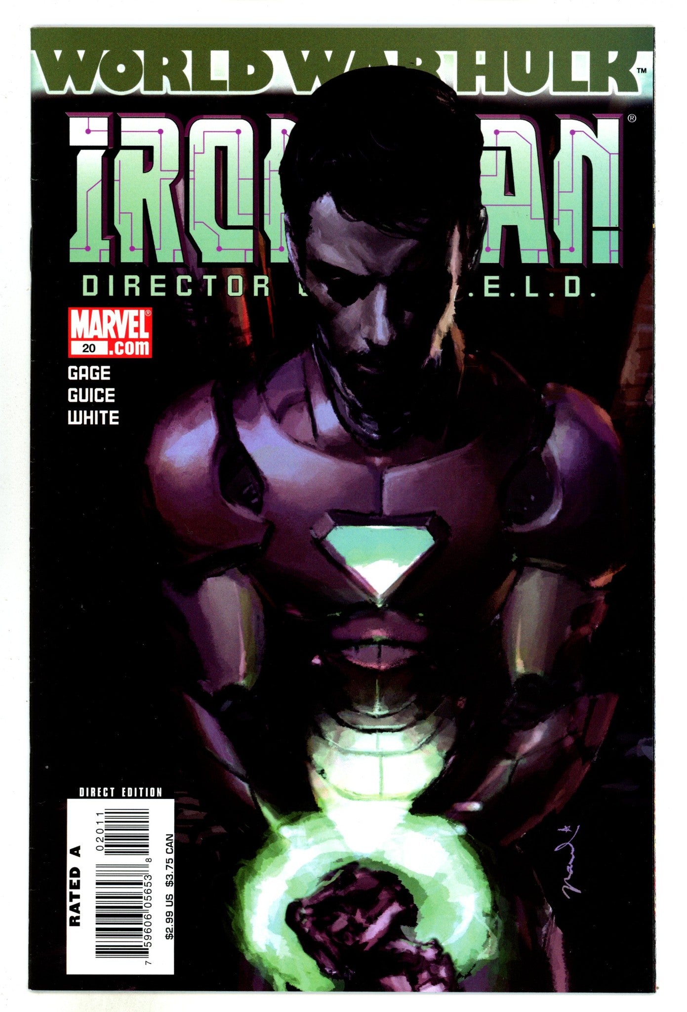 The Invincible Iron Man Vol 4 20 High Grade (2007) 