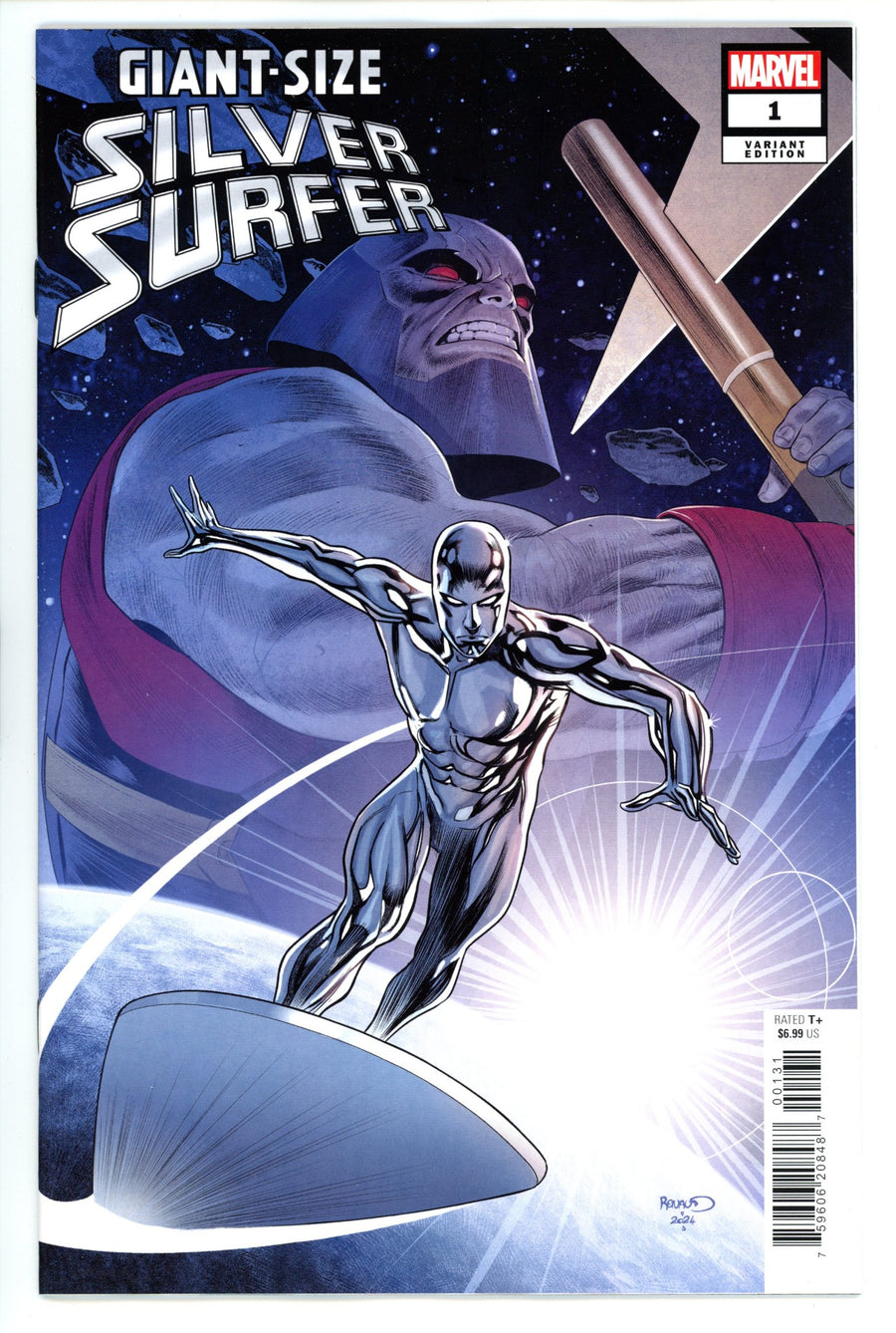 Giant-Size Silver Surfer 1 Renaud Variant (2024)