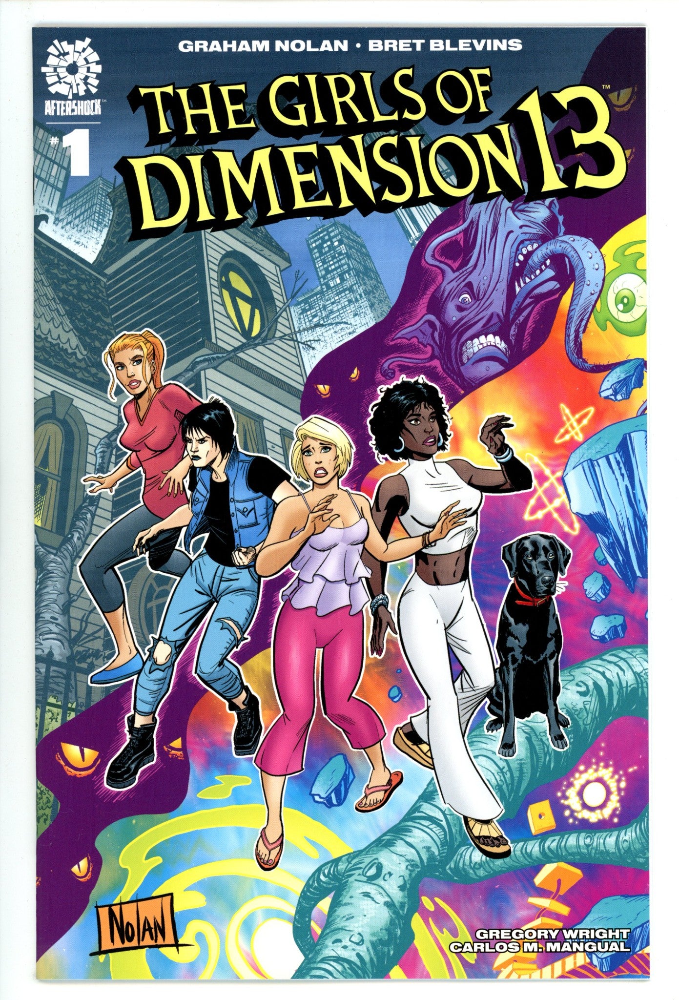 The Girls of Dimension 13 1 High Grade (2021) Nolan Incentive Variant 