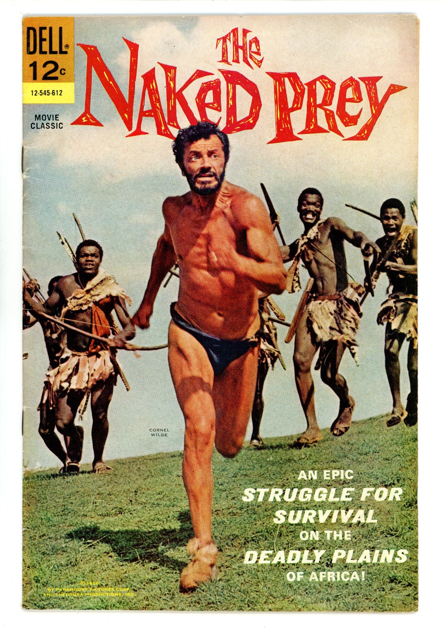 The Naked Prey [nn] VG/FN (5.0) (1966) 