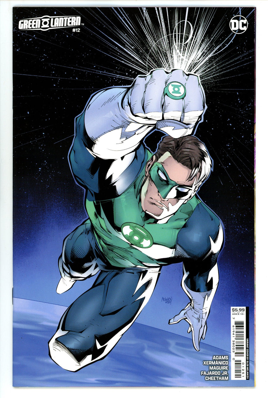 Green Lantern Vol 8 12 Melnikov Variant (2024)