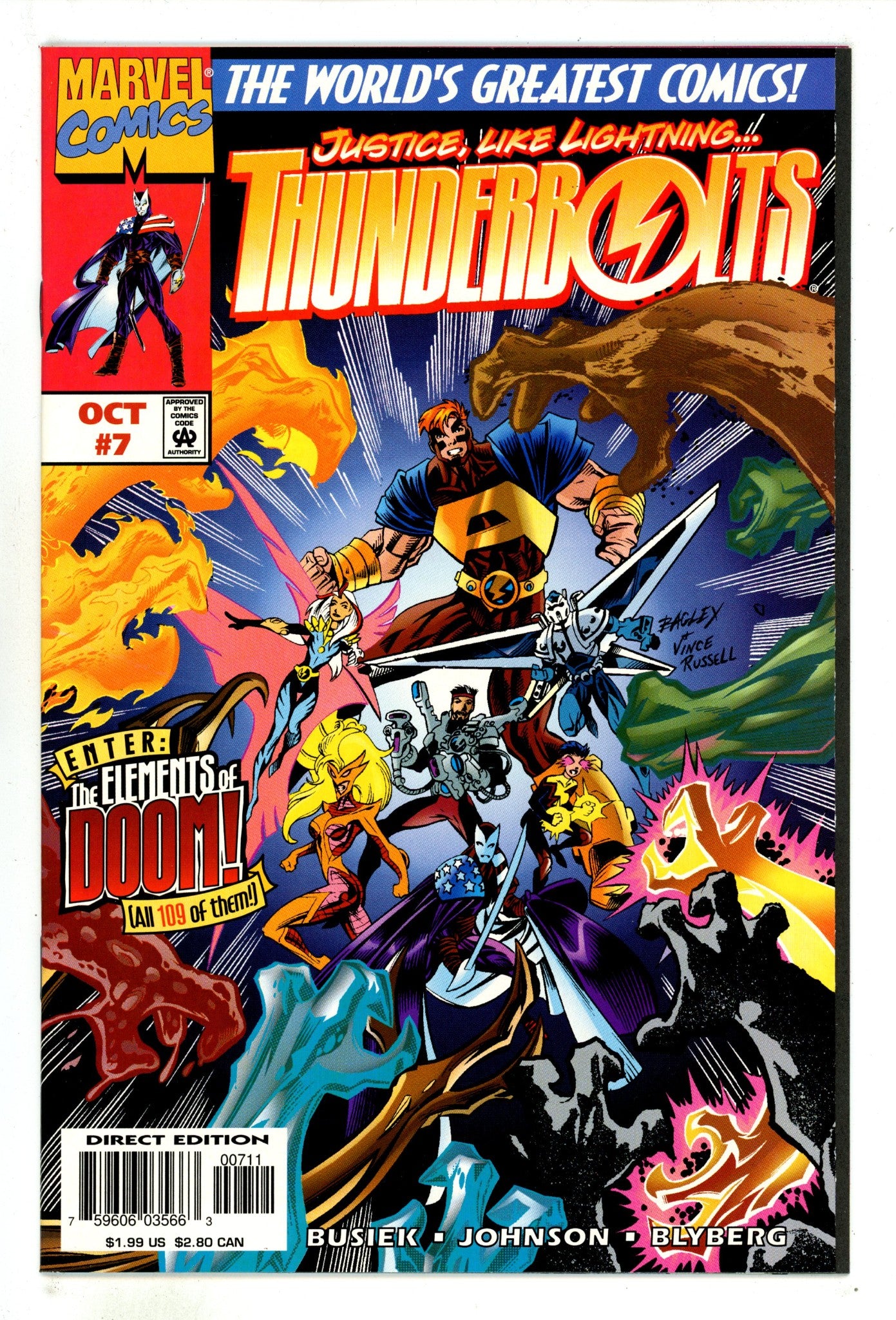 Thunderbolts Vol 1 7 High Grade (1997) 