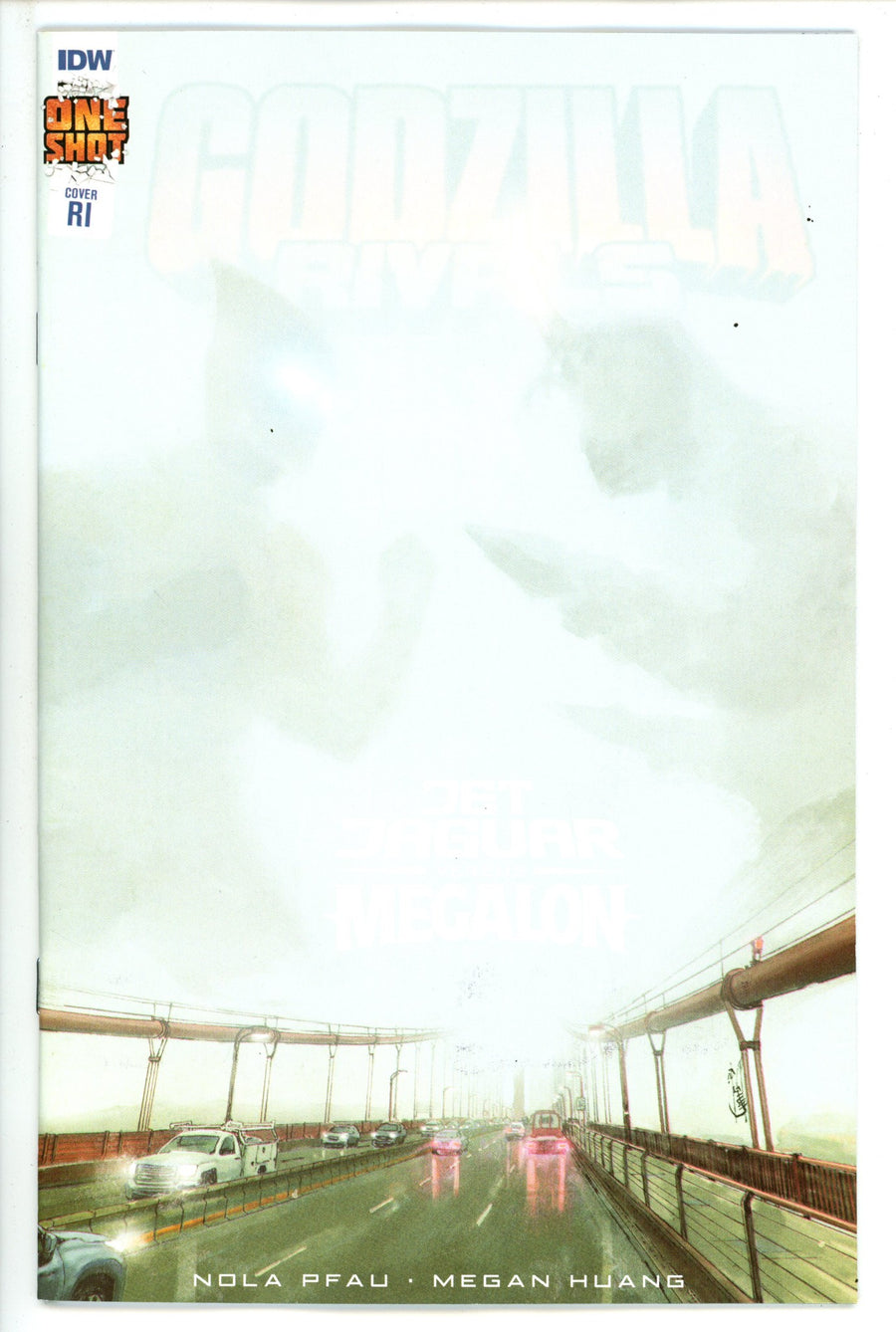 Godzilla Rivals Jet Jaguar Vs Megalon Oneshot 1 Shehan Incentive Variant NM- (2023)