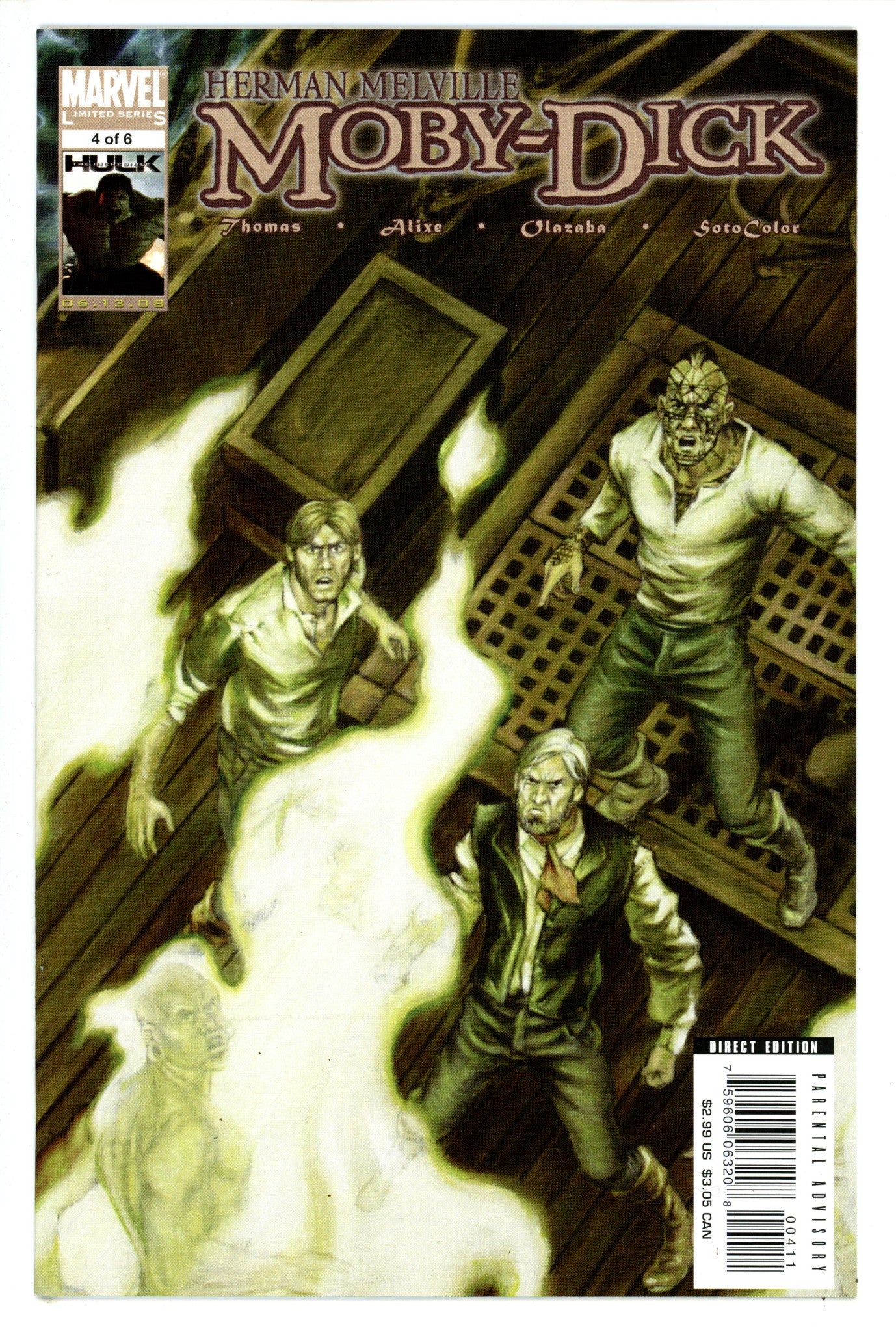 Marvel Illustrated: Moby Dick 4 High Grade (2008)